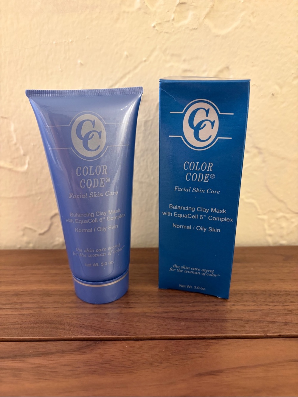 Color Code Balancing Clay Mask EquaCell 6 Complex 3 oz Normal/Oily Skin